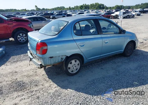 2001 Toyota Echo z USA, uszkodzony, nr VIN JTDBT123510183328